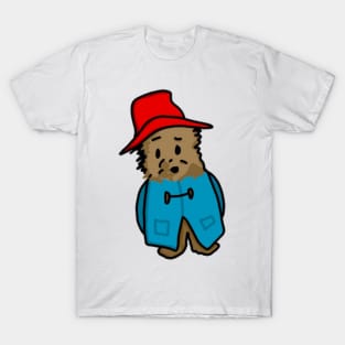 Bear in Hat (Front View) T-Shirt